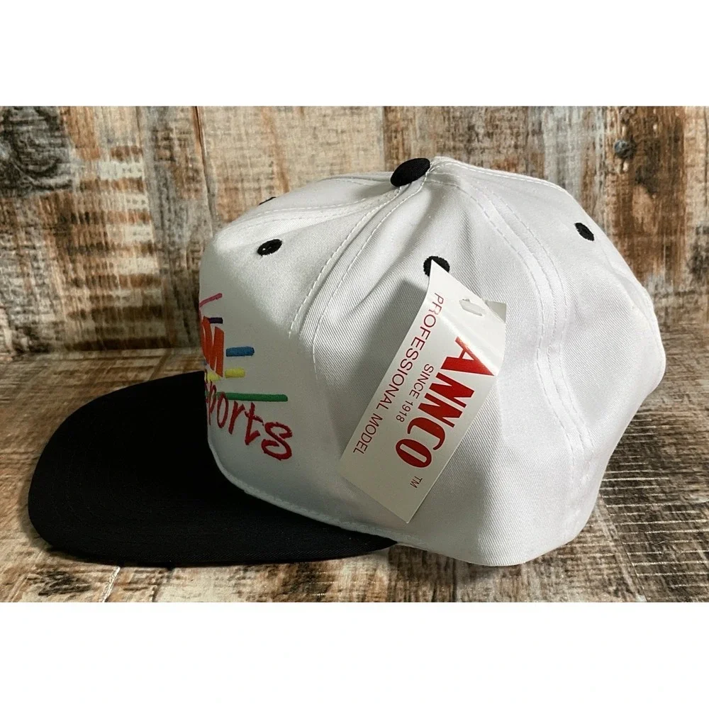 Vintage 90s FRAM MOTORSPORTS Annoco SnapBack Hat *NEW*